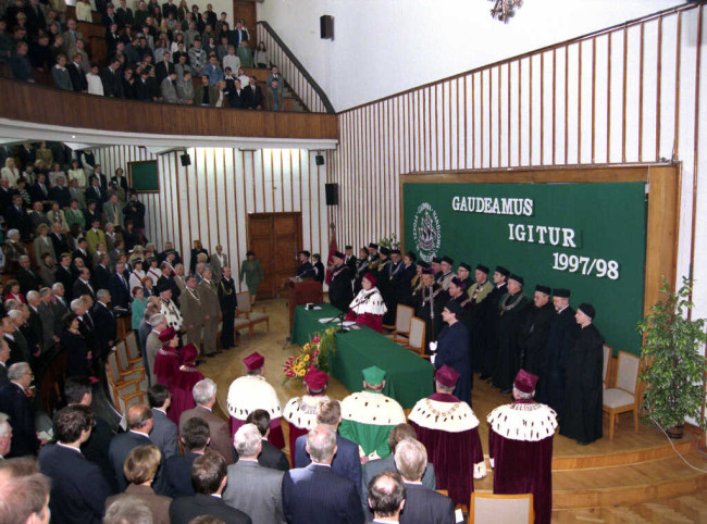 Inauguracja roku akademickiego 1997/1998