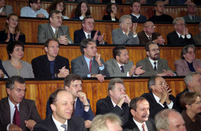 Inauguracja roku akademickiego 1997/1998. Goście i społeczność akademicka