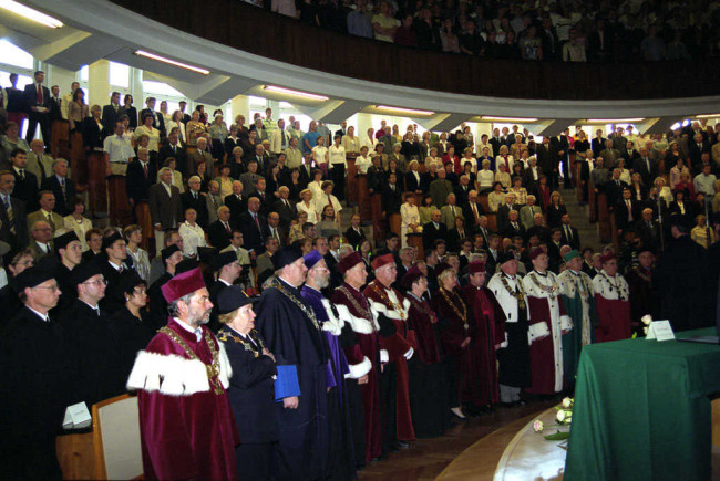 Inauguracja roku akademickiego 2005-2006. Początek inauguracji