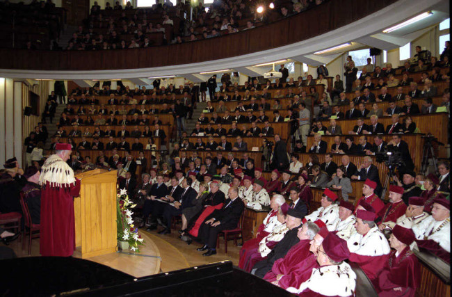 Inauguracja roku akademickiego 2006-2007. Goście i społeczność akademicka