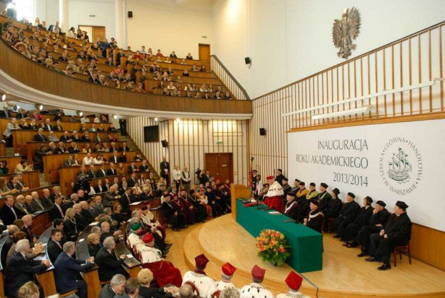 Inauguracja roku akademickiego 2013/2014. Goście i społeczność akademicka