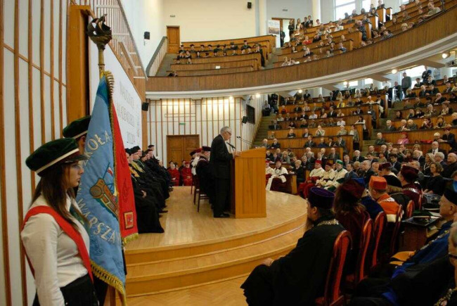 Inauguracja roku akademickiego. Przemawia prof. Jerzy Osiatyński – doradca prezydenta RP