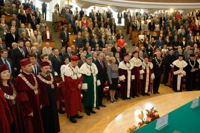 Inauguracja roku akademickiego 2014/2015. Goście i społeczność akademicka