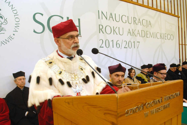 rektor prof. Marek Rocki