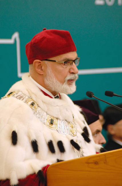 Inauguracja roku akademickiego 2017/2018. Rektor prof. Marek Rocki 