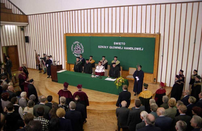 Uroczystość nadania tytułu doktora honoris causa SGH profesorowi Zdzisławowi Fedorowiczowi