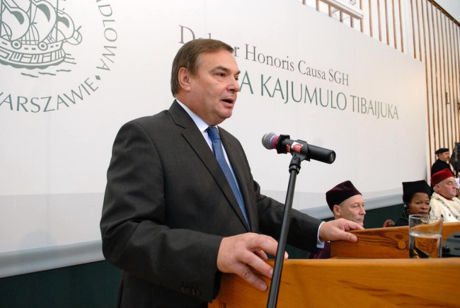 Uroczystość nadania tytułu doktora honoris causa SGH. Prof. Andrzej Kowalski