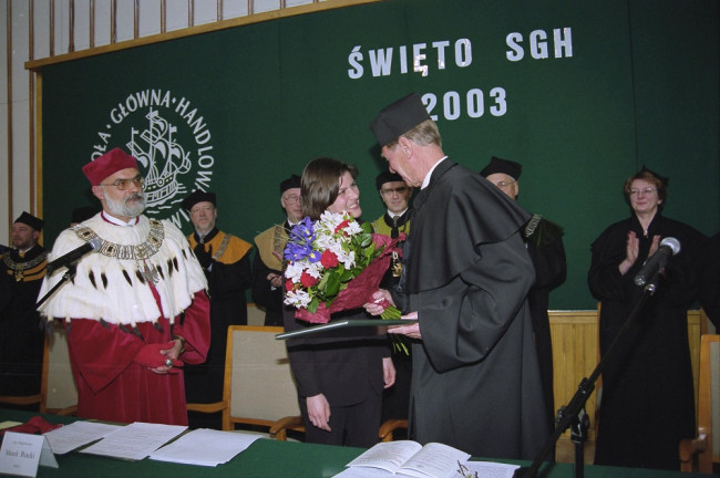 Uroczystość nadania tytułu doktora honoris causa profesorowi Dirk J. van de Kaa