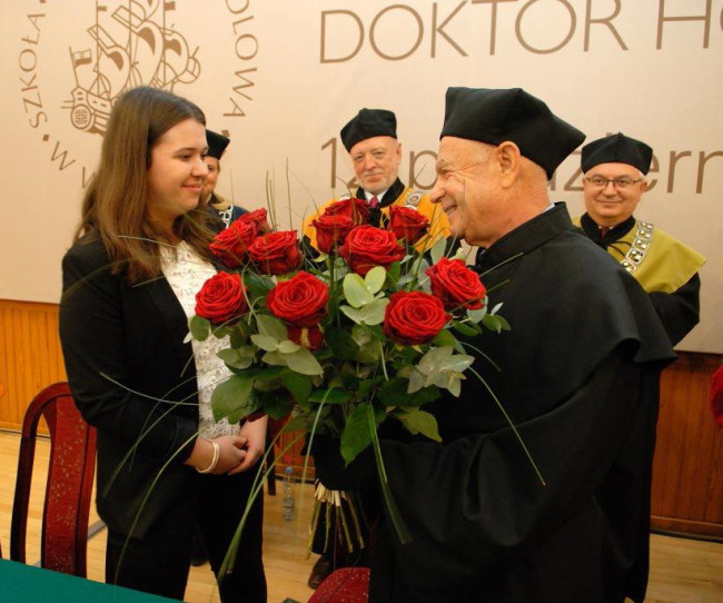 Uroczystość nadania tytułu doktora honoris causa SGH profesorowi Edwardowi I. Altmanowi