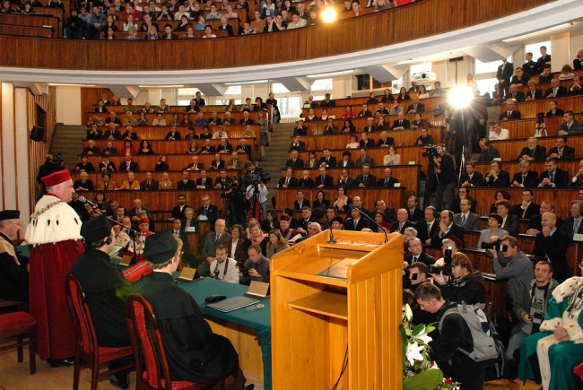 Uroczystość nadania tytułu doktora honoris causa SGH José Manuel Durão Barroso, przewodniczącemu Komisji Europejskiej