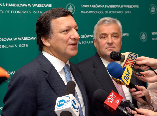 Uroczystość nadania tytułu doktora honoris causa SGH José Manuel Durão Barroso, przewodniczącemu Komisji Europejskiej