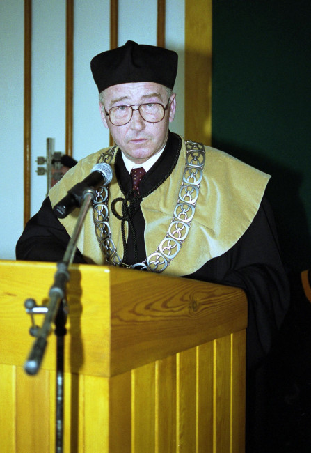 Prof. Stanisław Wodejko, dziekan Kolegium Gospodarki Światowej