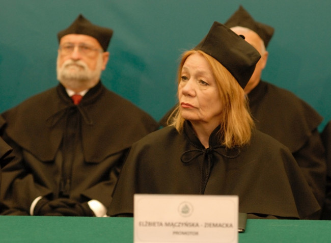 Prof. Elżbieta Mączyńska-Ziemacka​​