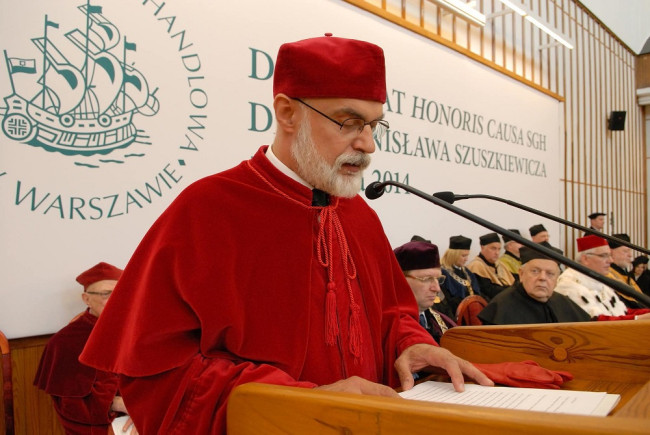 Uroczystość nadania tytułu doktora honoris causa. Prof. Marek Rocki