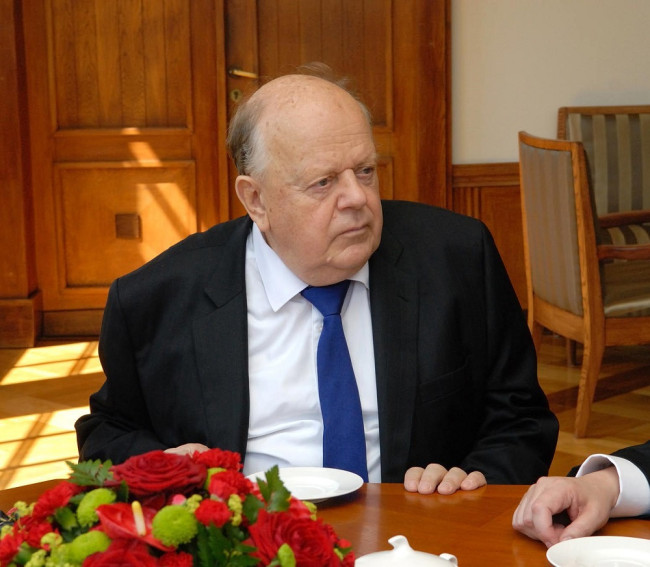 Spotkanie w gabinecie rektora – profesor Stanisław Szuszkiewicz