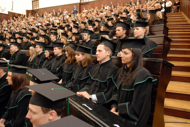 Uroczystość ukończenia studiów, 1 października 2011 roku