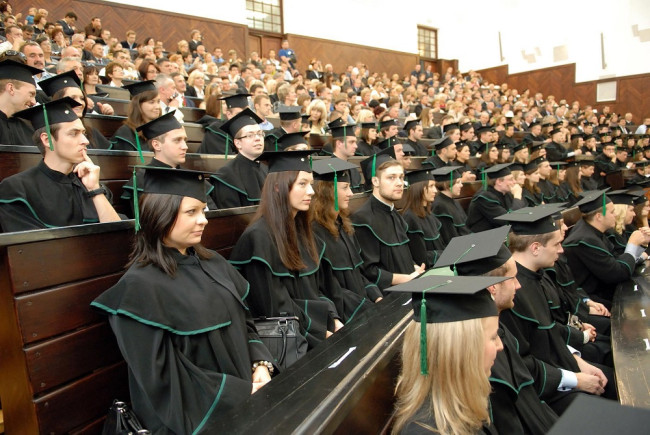 Uroczystość ukończenia studiów, 1 października 2011 roku