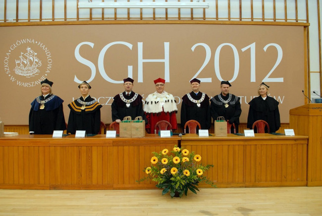 Uroczystość ukończenia studiów, 24 listopada 2012 roku