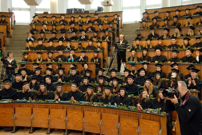 Uroczystość ukończenia studiów, 7 grudnia 2013 roku
