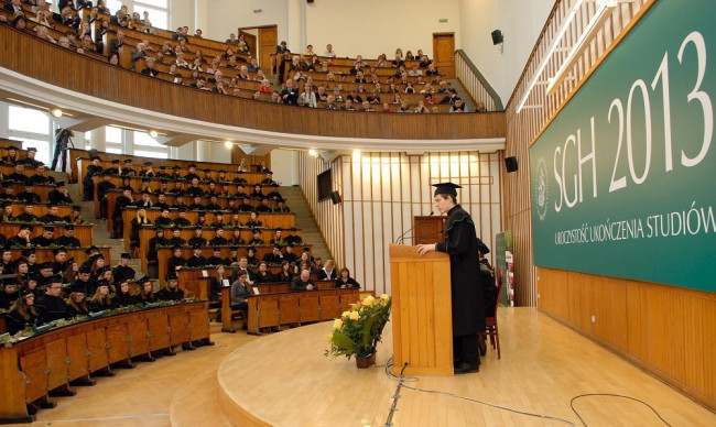 Uroczystość ukończenia studiów, 7 grudnia 2013 roku