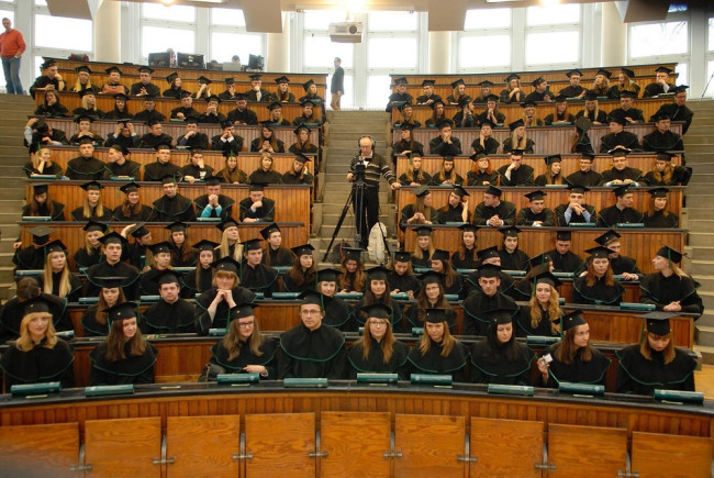 Uroczystość ukończenia studiów, 7 grudnia 2013 roku