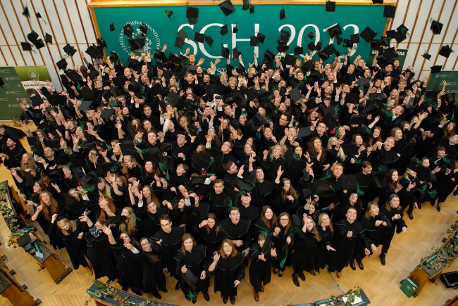 Uroczystość ukończenia studiów, 7 grudnia 2013 roku