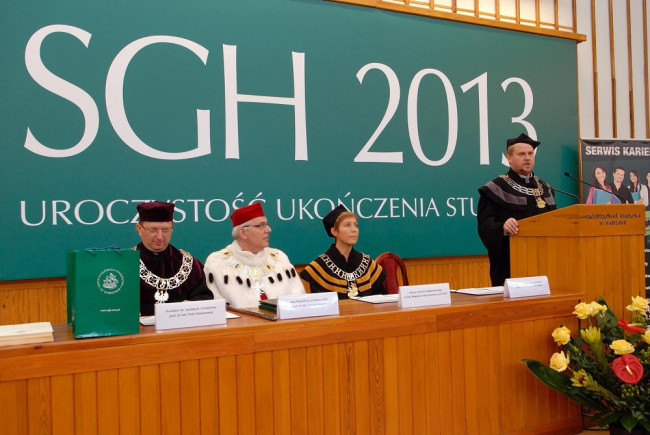 Uroczysto Uko czenia Studi w SGH Szko a G wna Handlowa W Warszawie Uroczysto Uko czenia Studi w SGH Szko a G wna Handlowa W Warszawie