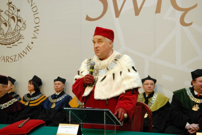 Święto SGH 13, kwietnia 2011 roku, JM Rektor prof. Adam Budnikowski