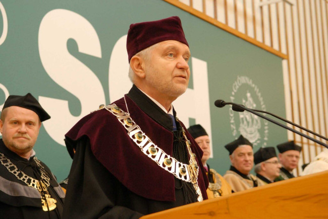 Święto SGH, 10 kwietnia 2013 roku, prof. Marek Gruszczyński – prorektor
