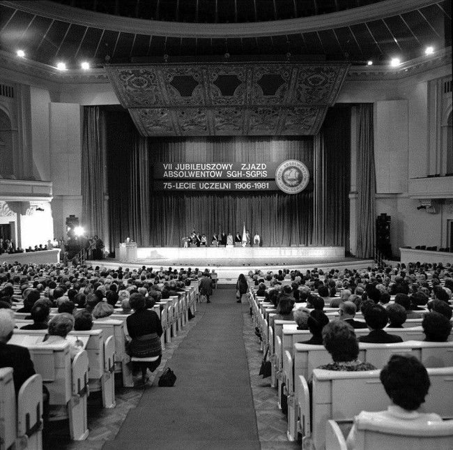 VII Zjazd Absolwentów, Sala Kongresowa, 2-3 października 1981 roku