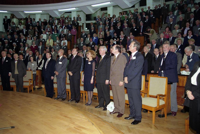Zjazd Absolwentów, 23 listopada 1996 roku. Uczestnicy zjazdu