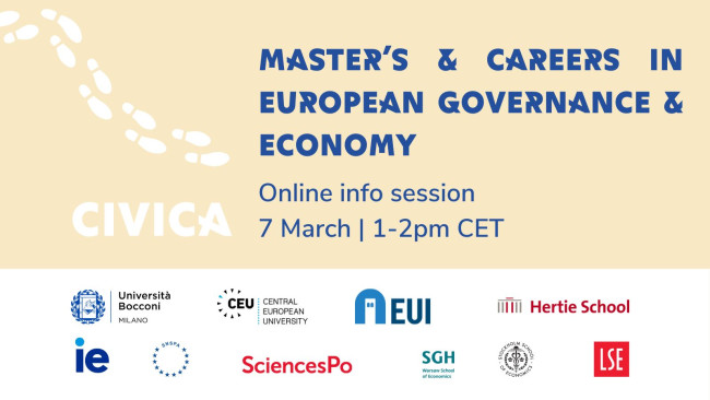 Masters & Careers in European Governance & Economy
