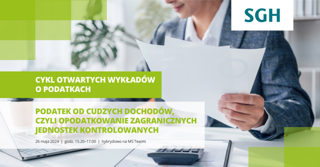 kierunek podatki – cykl otwartych wykładów, wykład 2