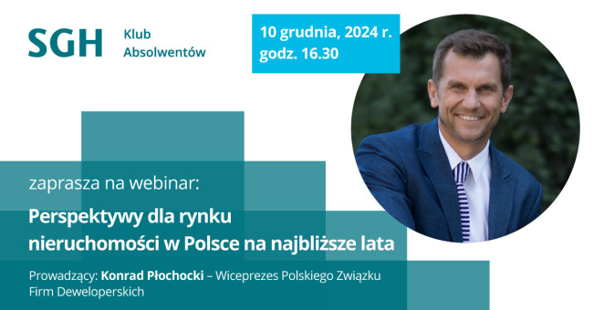 Webinar Klubu Absolwentów SGH 10.12