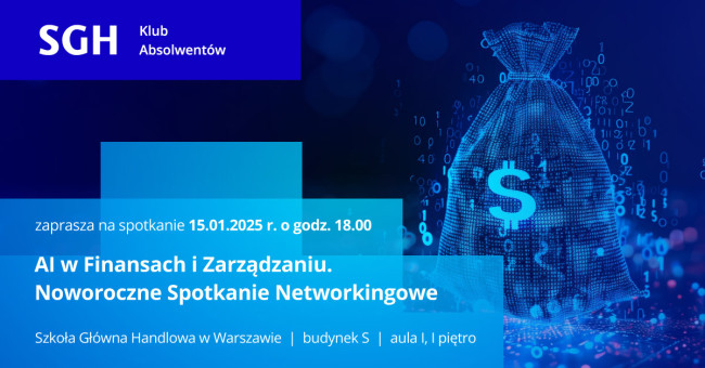 Spotkanie Klubu Absolwentów SGH 15.01.25