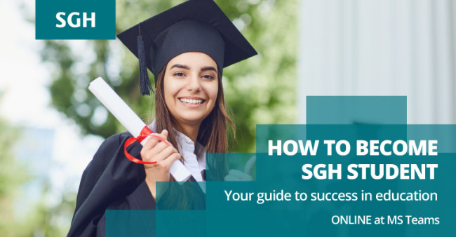How to become SGH student – your guide to success in education