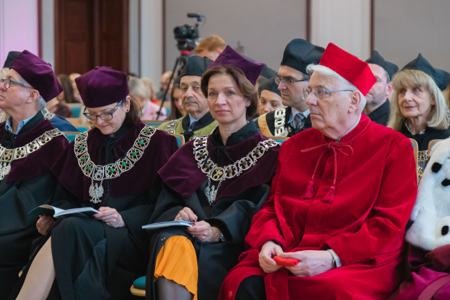 Awarding of an honorary doctorate by SGH to Dr. Irena Szołomicka-Orfinger (“Dr Irena Eris”)