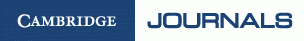 Logo Cambridge Journals