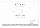 CEMS School of the Year award 2017