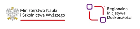 logo Ministerstwa Nauki i Szkolnictwa Wyższego i Regionalnej Inicjatywy Doskonałości