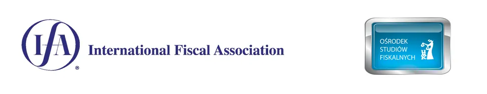 logotypy International Fiscal Association i Ośrodka Studiów Fiskalnych